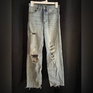 Wild fable, high-rise, ripped jeans